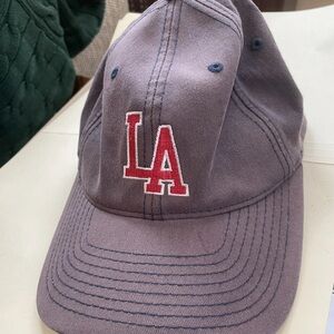 LA Spartan Yupoong Flex Fit Blue Hat Size L-XL